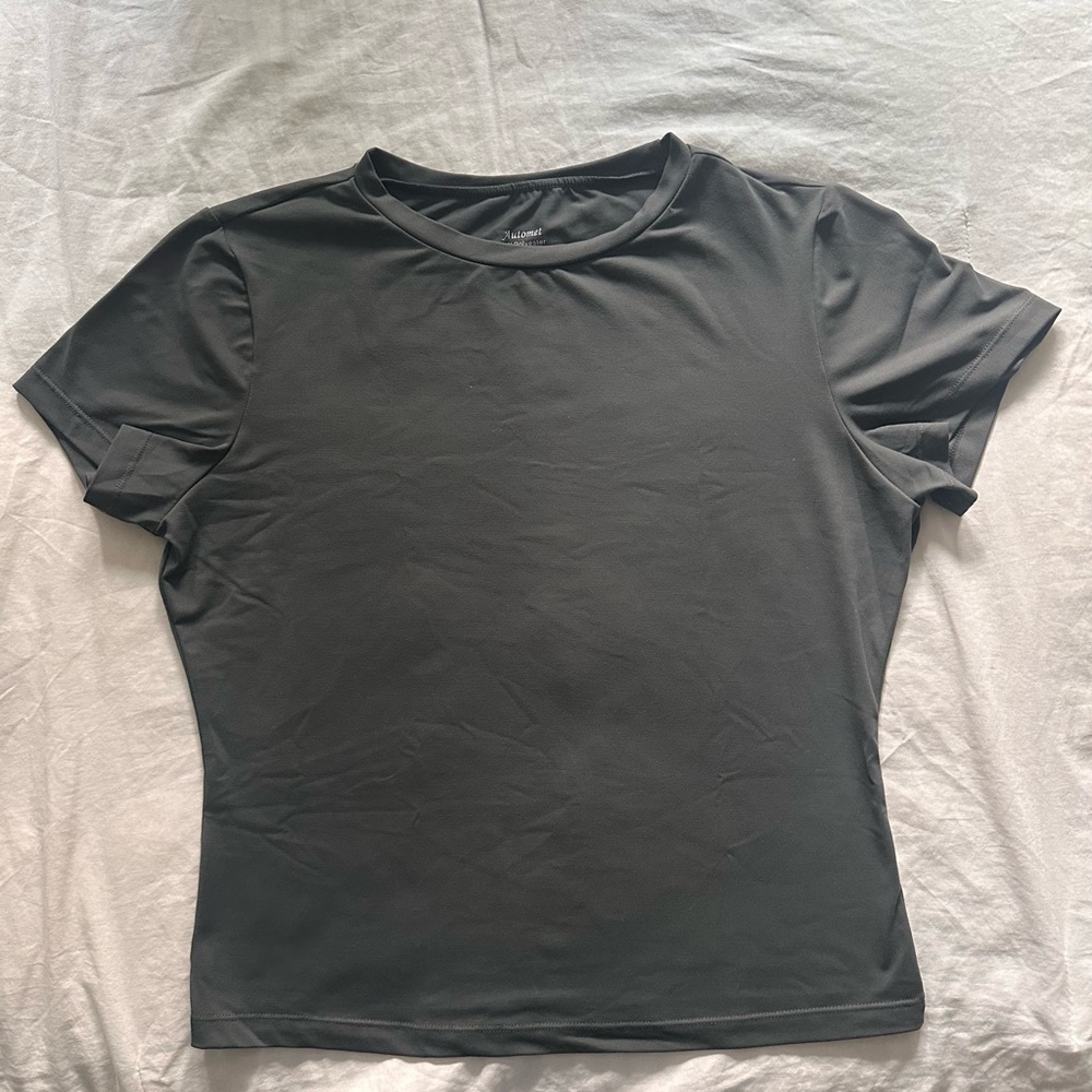 Elegant Charcoal Women's Short Sleeve Tee